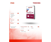 Toshiba P300 4TB 3,5'' HDWD240UZSVA - 1379674 - zdjęcie 2